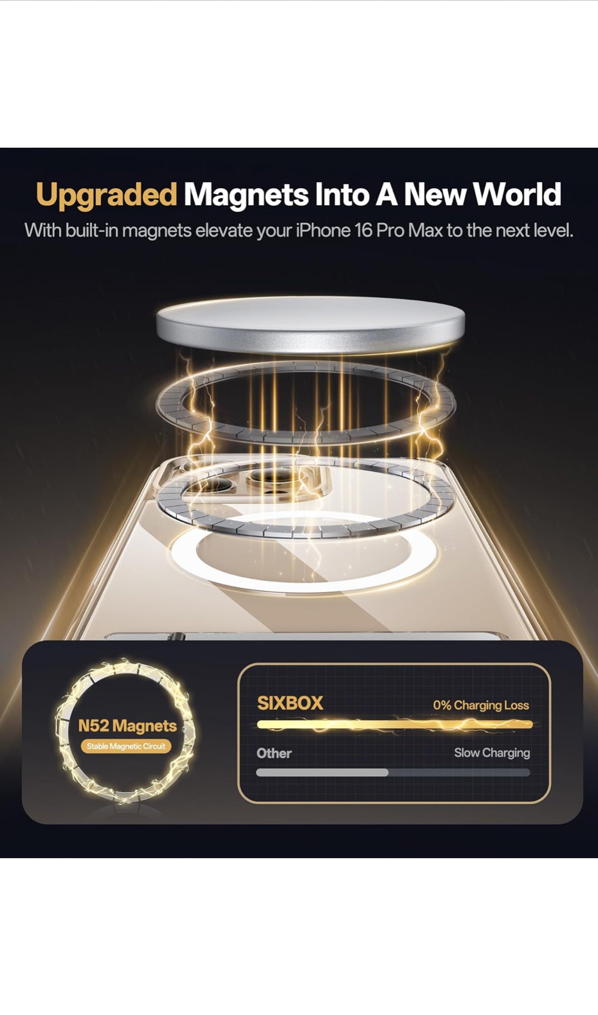 Crystal Clear MagSafe Case With Stand